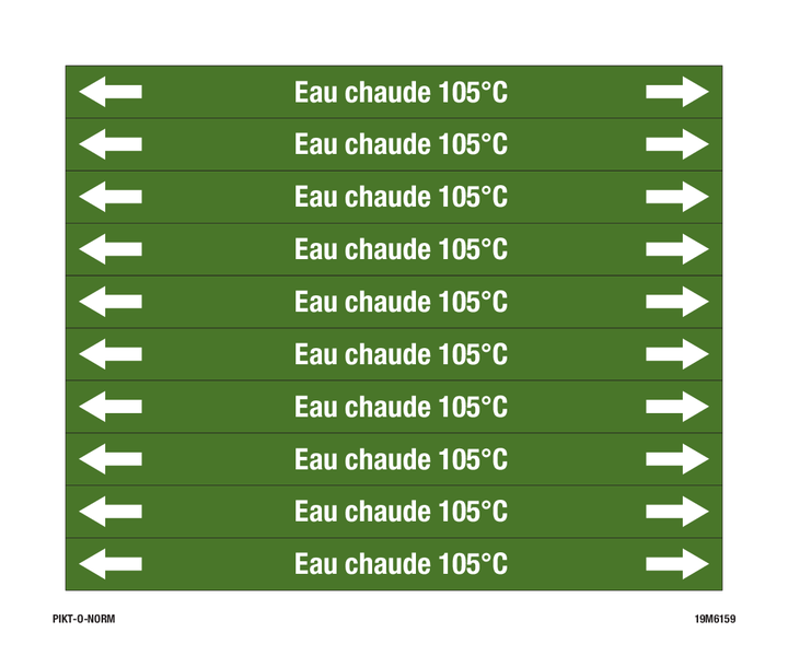 EAU CHAUDE 105°C
