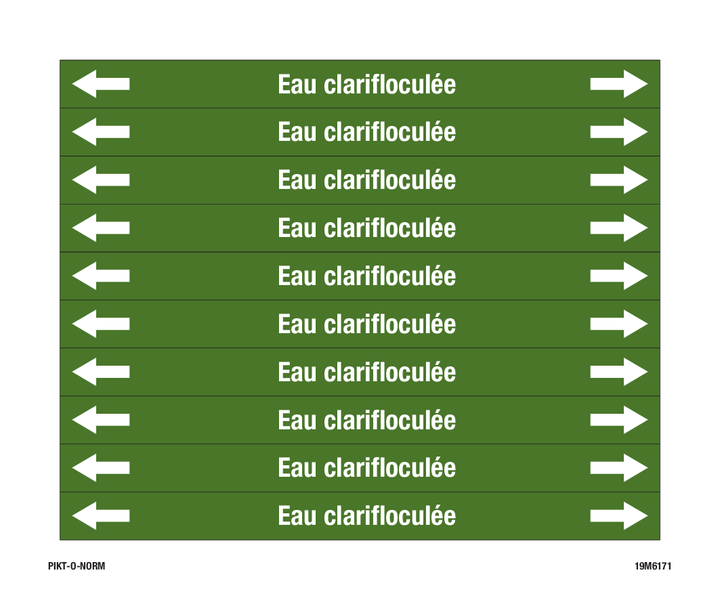 EAU CLARIFLOCULÉE