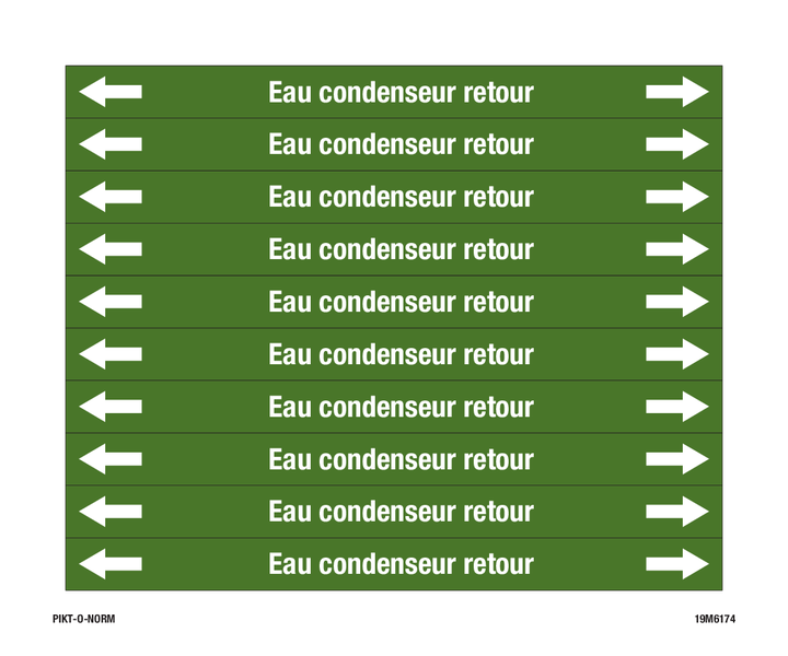 EAU CONDENSEUR RETOUR