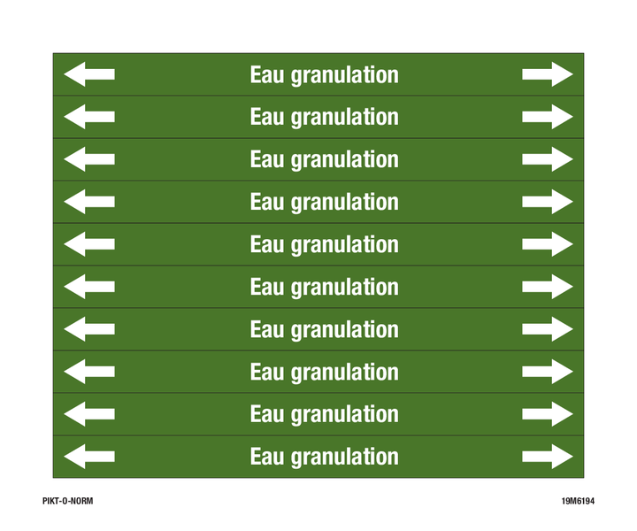 EAU GRANULATION