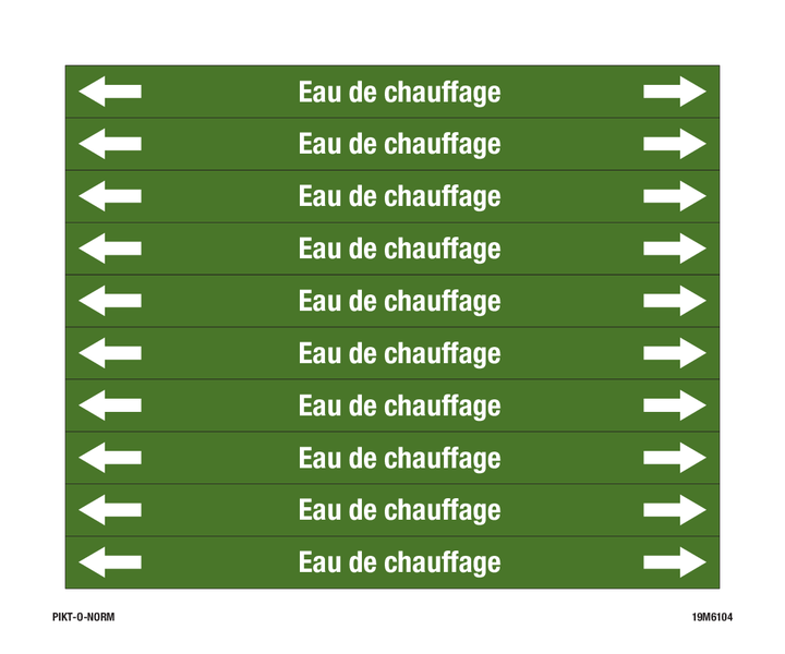 EAU DE CHAUFFAGE
