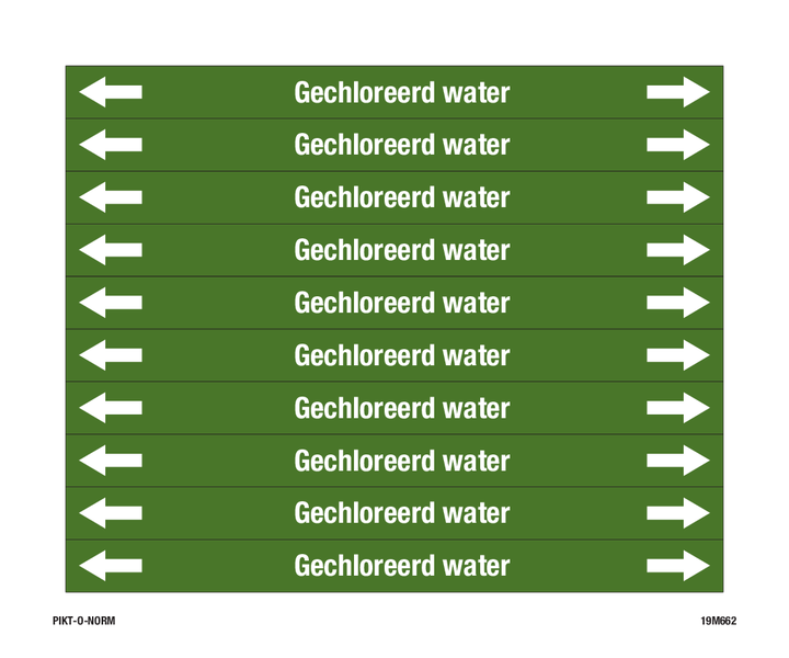 GECHLOREERD WATER