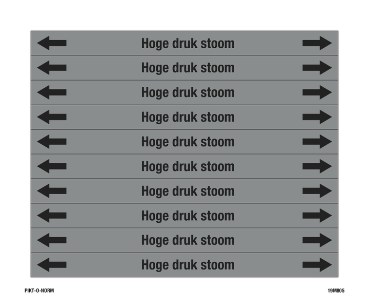 HOGE DRUK STOOM