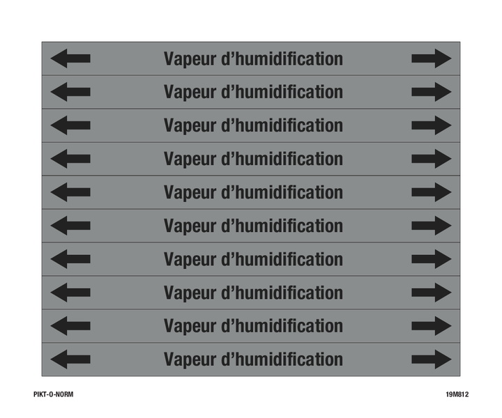 VAPEUR D'HUMIDIFICATION