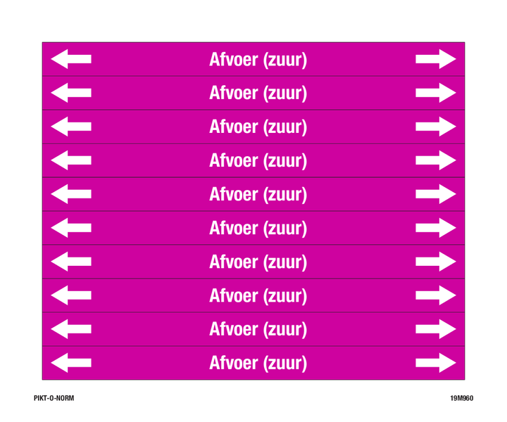 AFVOER (zuur)