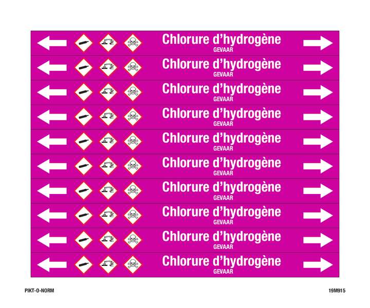 CHLORURE D'HYDROGÈNE