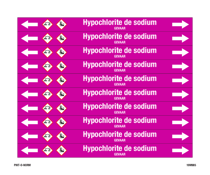 HYPOCHLORITE DE SODIUM