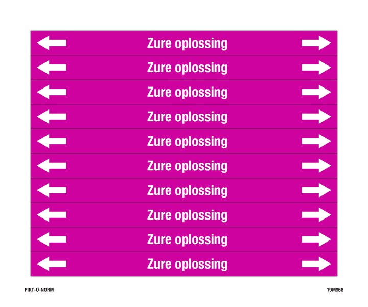 ZURE OPLOSSING