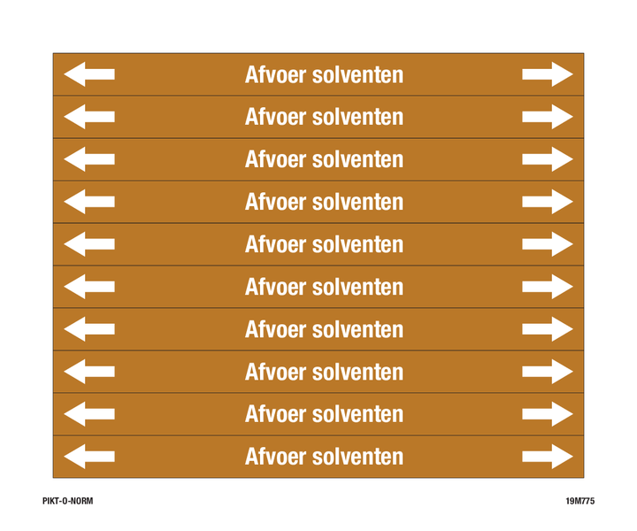 AFVOER SOLVENTEN