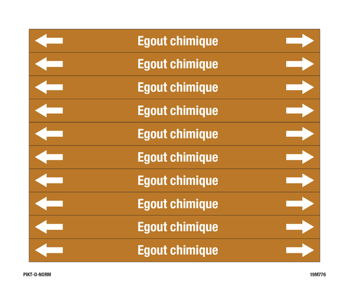 EGOUT CHIMIQUE