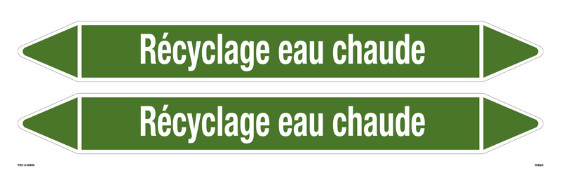 RÉCYCLAGE EAU CHAUDE