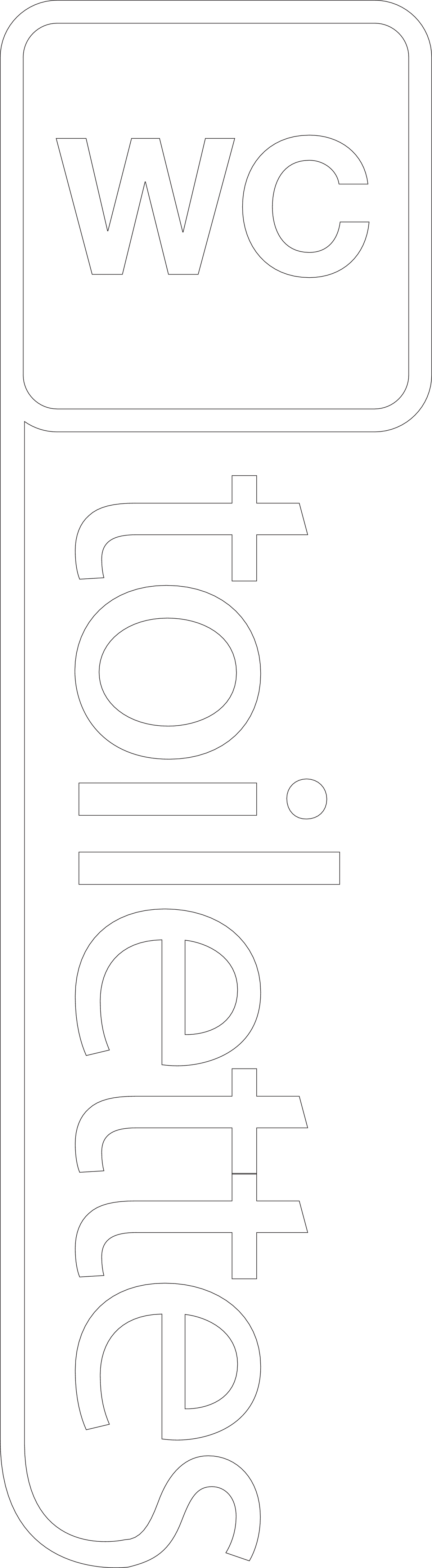 WC TOILETTES, INDICATION POUR PORTE