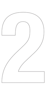 2, UITGESNEDEN CIJFER OP TRANSFER