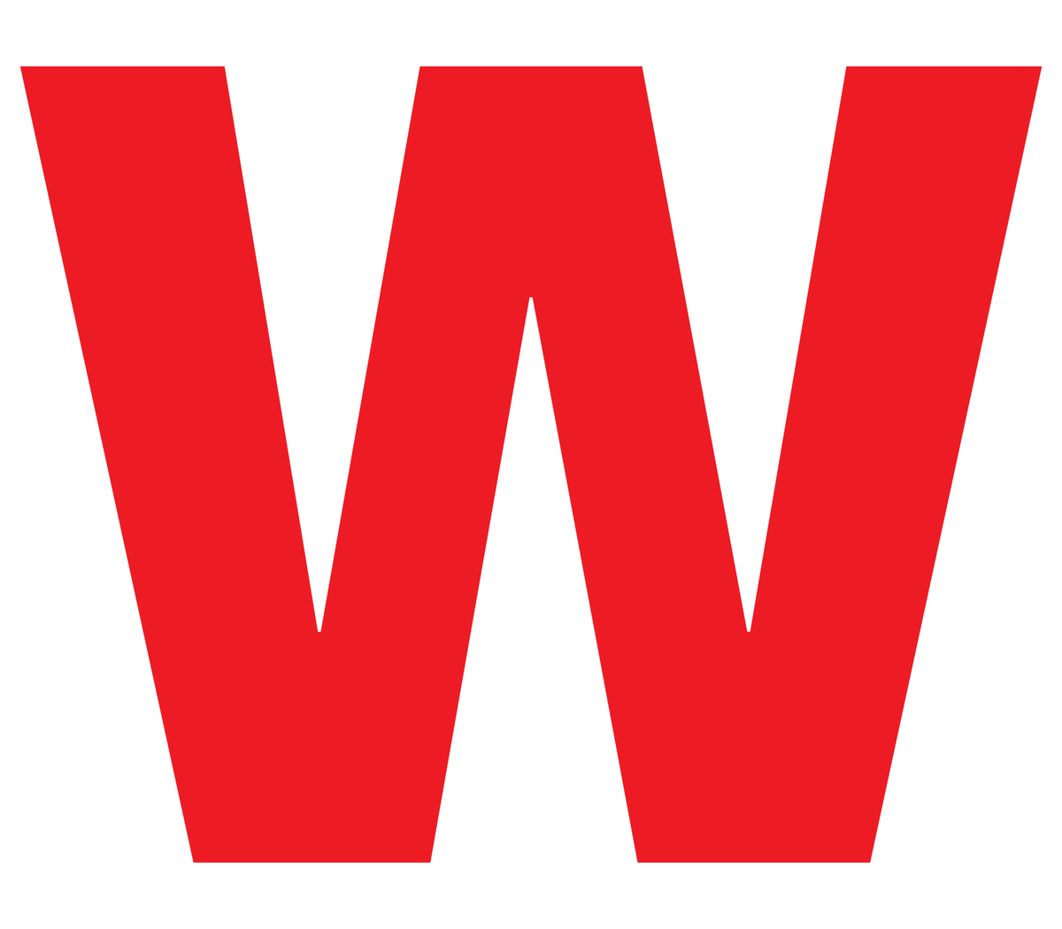 W, UITGESNEDEN LETTER OP TRANSFER