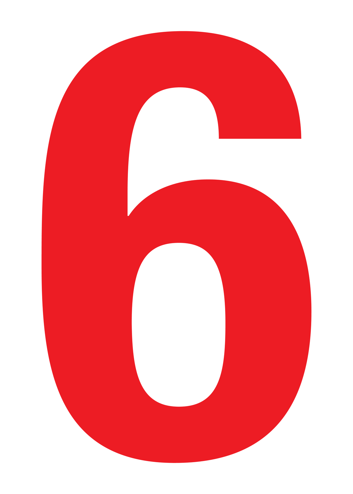 6, UITGESNEDEN CIJFER OP TRANSFER