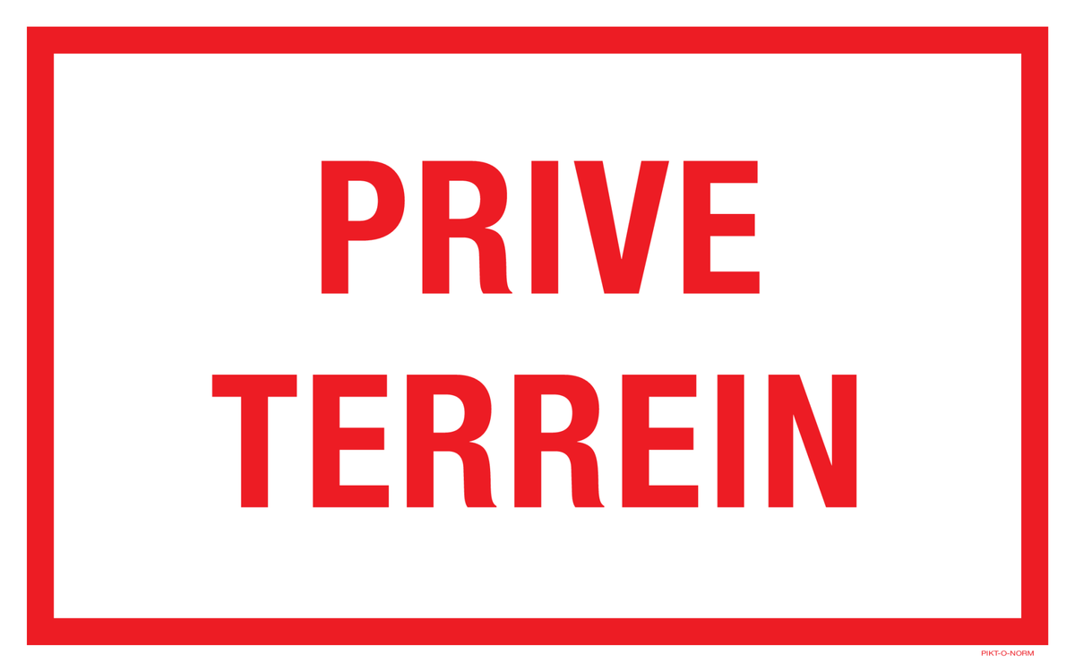 PRIVE TERREIN