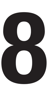8, UITGESNEDEN CIJFER OP TRANSFER