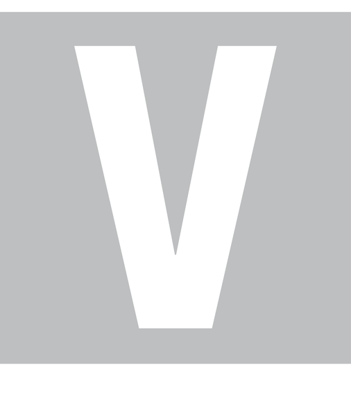 V, UITGESNEDEN LETTER OP TRANSFER