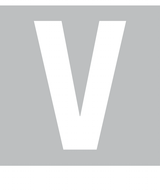 V, UITGESNEDEN LETTER OP TRANSFER