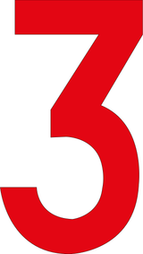 3, UITGESNEDEN CIJFER OP TRANSFER
