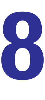 8, UITGESNEDEN CIJFER OP TRANSFER