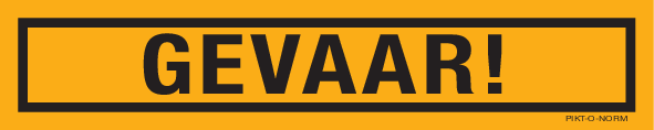 GEVAAR!