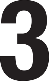 3, UITGESNEDEN CIJFER OP TRANSFER