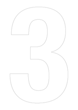 3, UITGESNEDEN CIJFER OP TRANSFER
