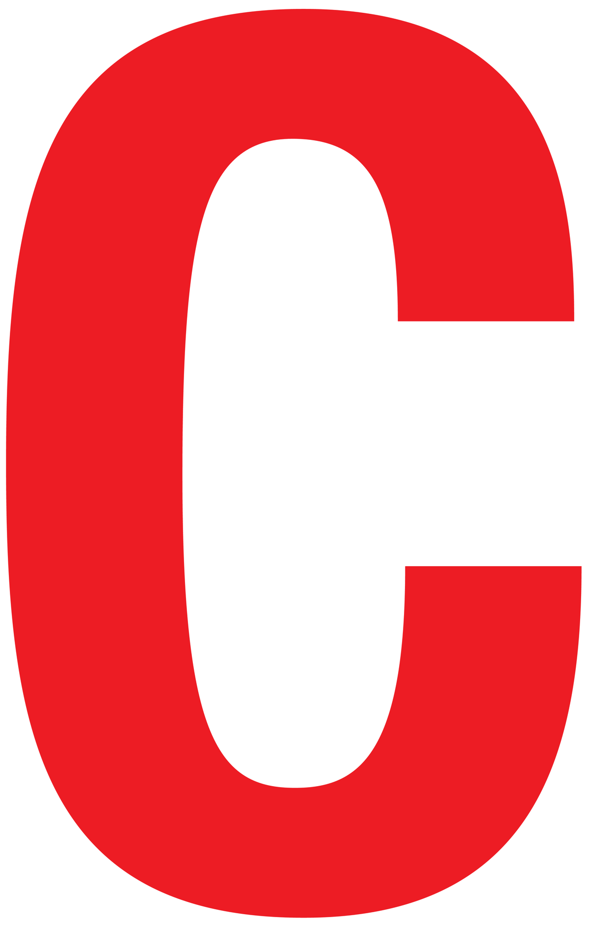 C, UITGESNEDEN LETTER OP TRANSFER