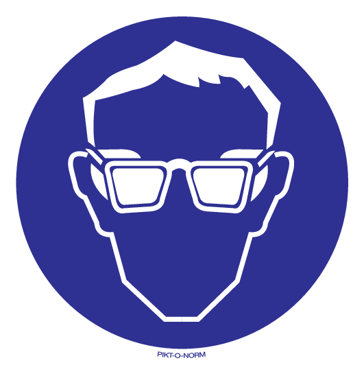 LUNETTES DE SÉCURITÉ OBLIGATOIRES