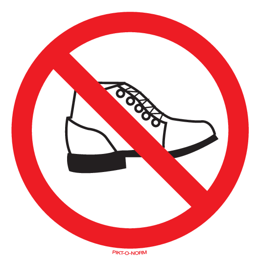 SCHOENEN VERBODEN