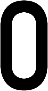 O, UITGESNEDEN LETTER