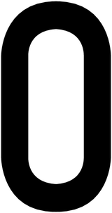 O, UITGESNEDEN LETTER