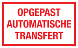 OPGEPAST AUTOMATISCHE TRANSFERT