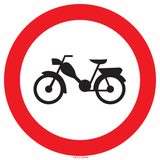 BROMFIETSEN VERBODEN