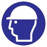 CASQUE DE SÉCURITÉ OBLIGATOIRE