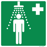 VEILIGHEIDSDOUCHE ISO7010-E012