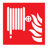 BRANDSLANG - HASPEL ISO7010-F002