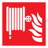 BRANDSLANG - HASPEL ISO7010-F002