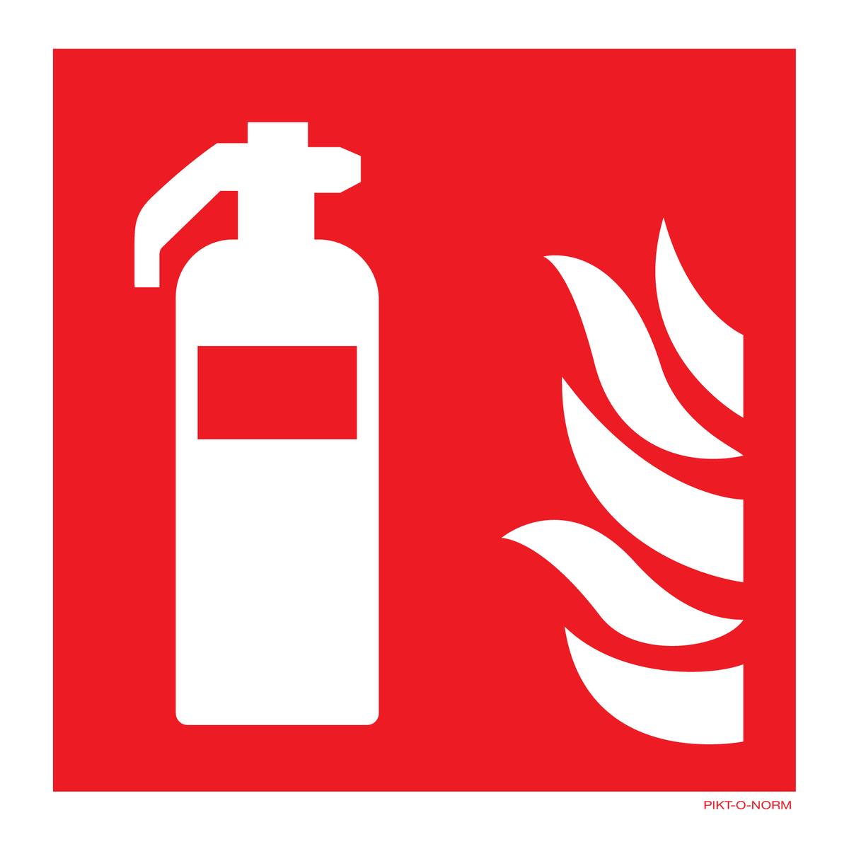 EXTINCTEUR ISO7010-F001