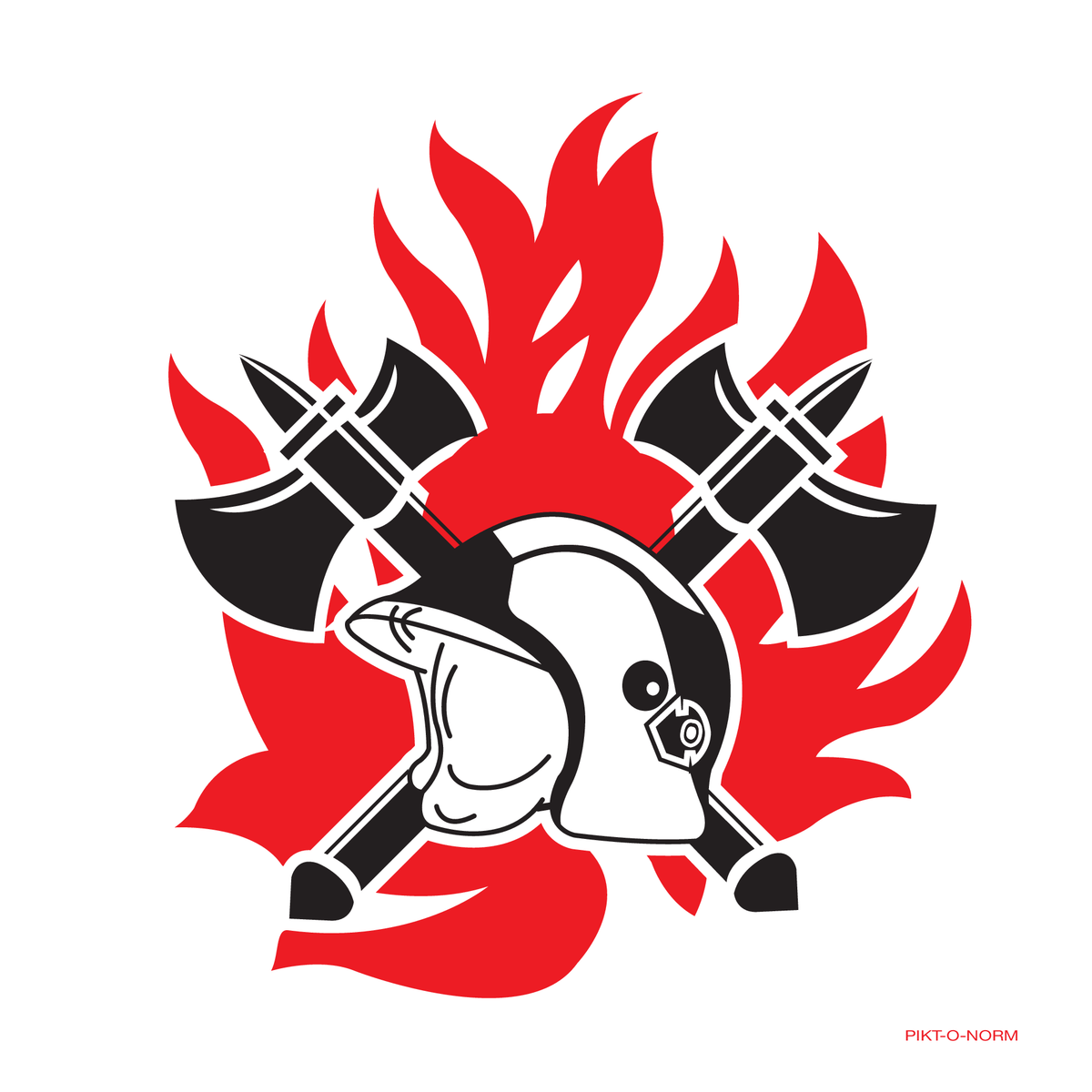LOGO POMPIER
