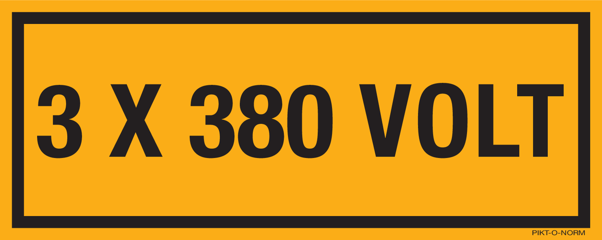 3x380 VOLT
