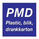 PMD. PLASTIC, BLIK, DRANKKARTON