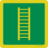 VLUCHTLADDER ISO7010-E059
