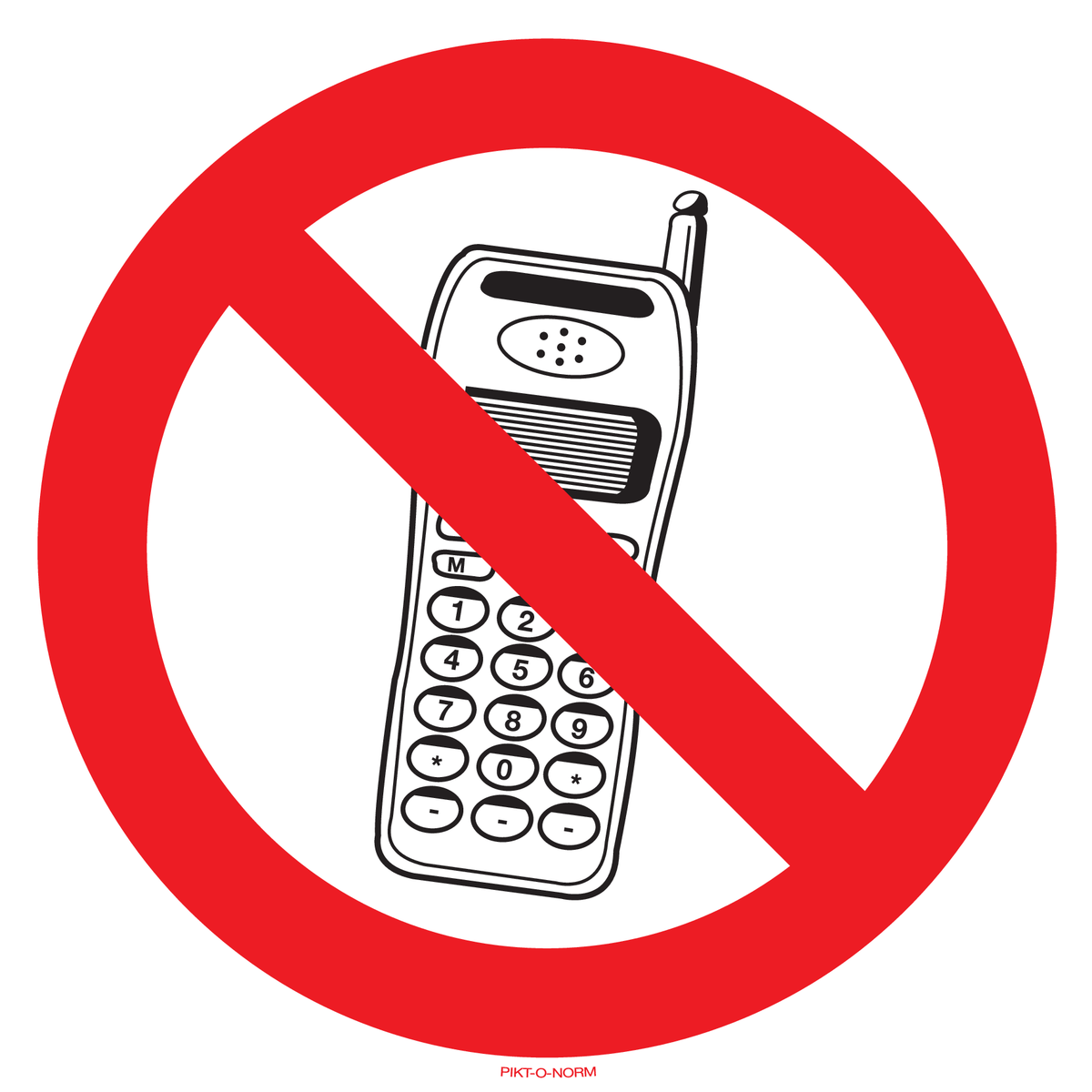 INTERDIT AUX TÉLÉPHONE PORTABLE