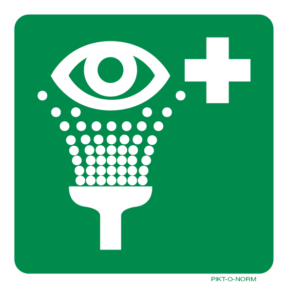 OOGSPOELDOUCHE ISO7010-E011