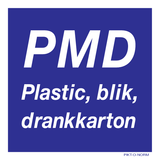 PMD. PLASTIC, BLIK, DRANKKARTON