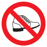 SCHOENEN VERBODEN