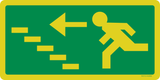 ISSUE DE SEC.ESCALIER GAUCHE VERS HAUT