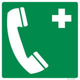 NOODTELEFOON  ISO7010-E004